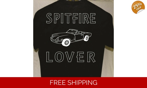 Triumph Spitfire Lover T shirt more tshirts listed for sale Great Gift MG